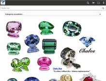 Tablet Screenshot of chalos-shop.com